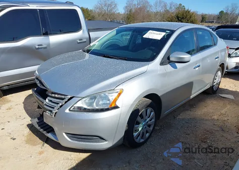 2015 Nissan Sentra S из США, поврежденный, VIN 3N1AB7AP2FY339766